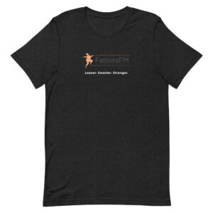 FatLossFM Signature Tee – Black