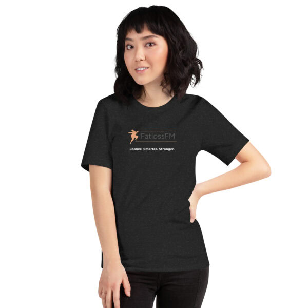 FatLossFM Signature Tee – Black - Image 2